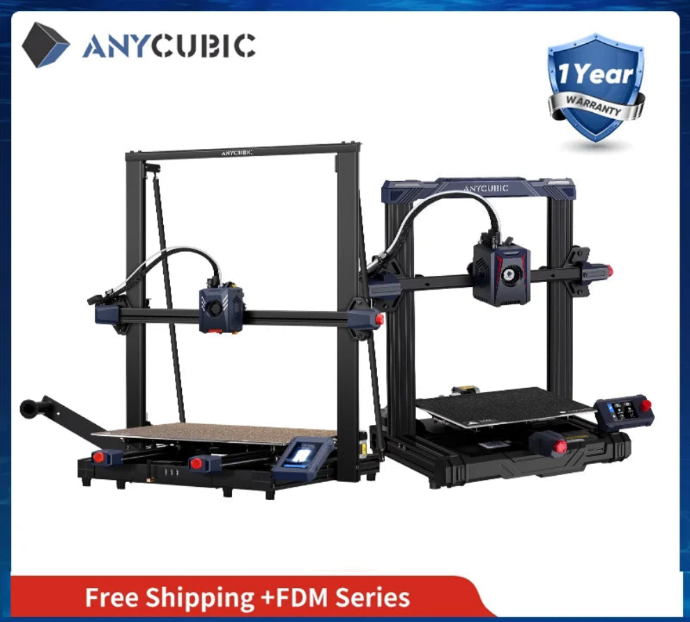 (T109) 3D Printers,ANYCUBIC, FDM Series,Kobra 2,Neo,Pro, Plus,Max., Full Metal Frame, Large Format.