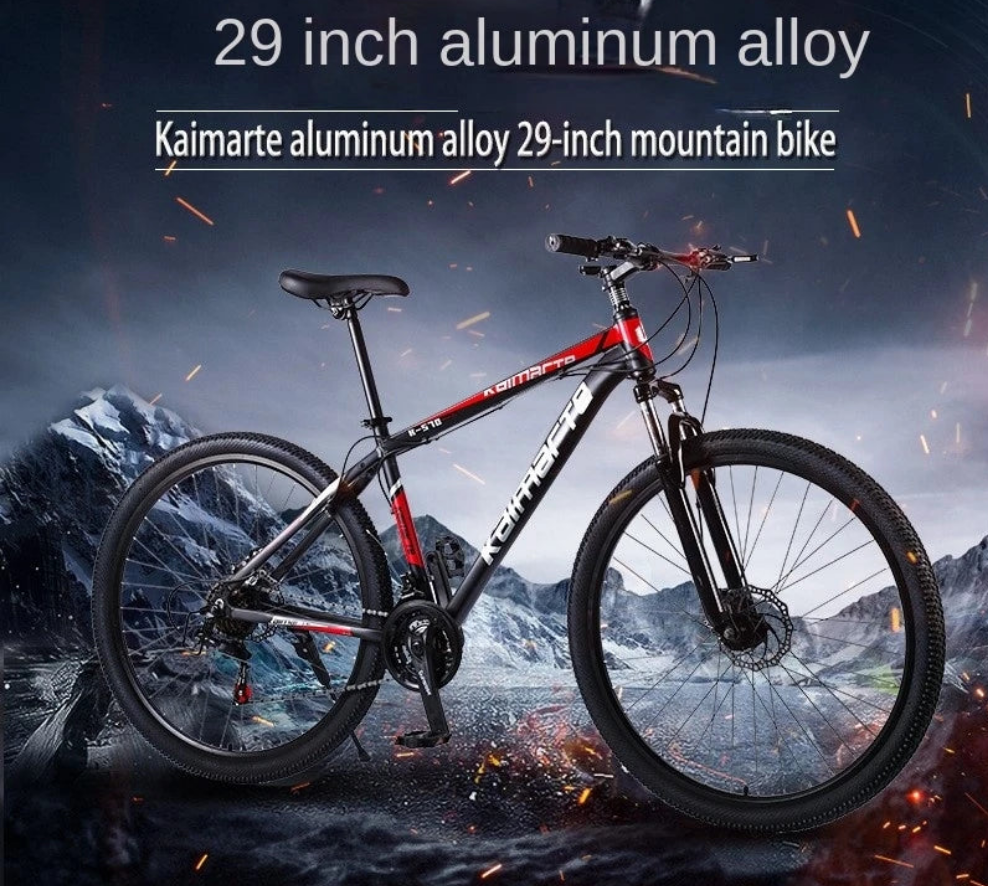 (V106) Grylls, Aluminum Alloy Mountain Bike For Adults, Shock-Absorbing, Variable Speed,27.5",29" Tires.