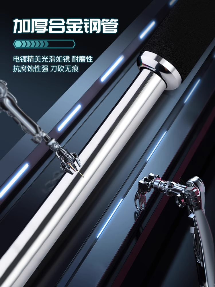 (S126) Expandable Self-Defense Baton,Sansetsukon.