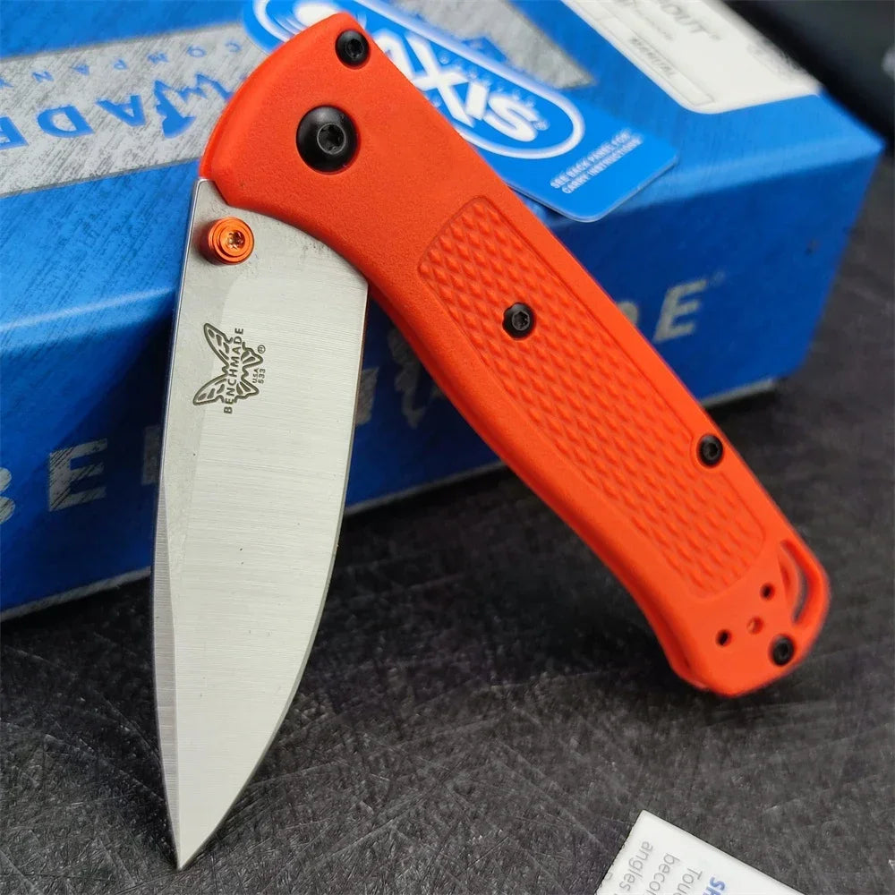 (S113) Benchmade 533, Folding Pocket Knife, S30V Steel Blade, Nylon Fiber Handle.