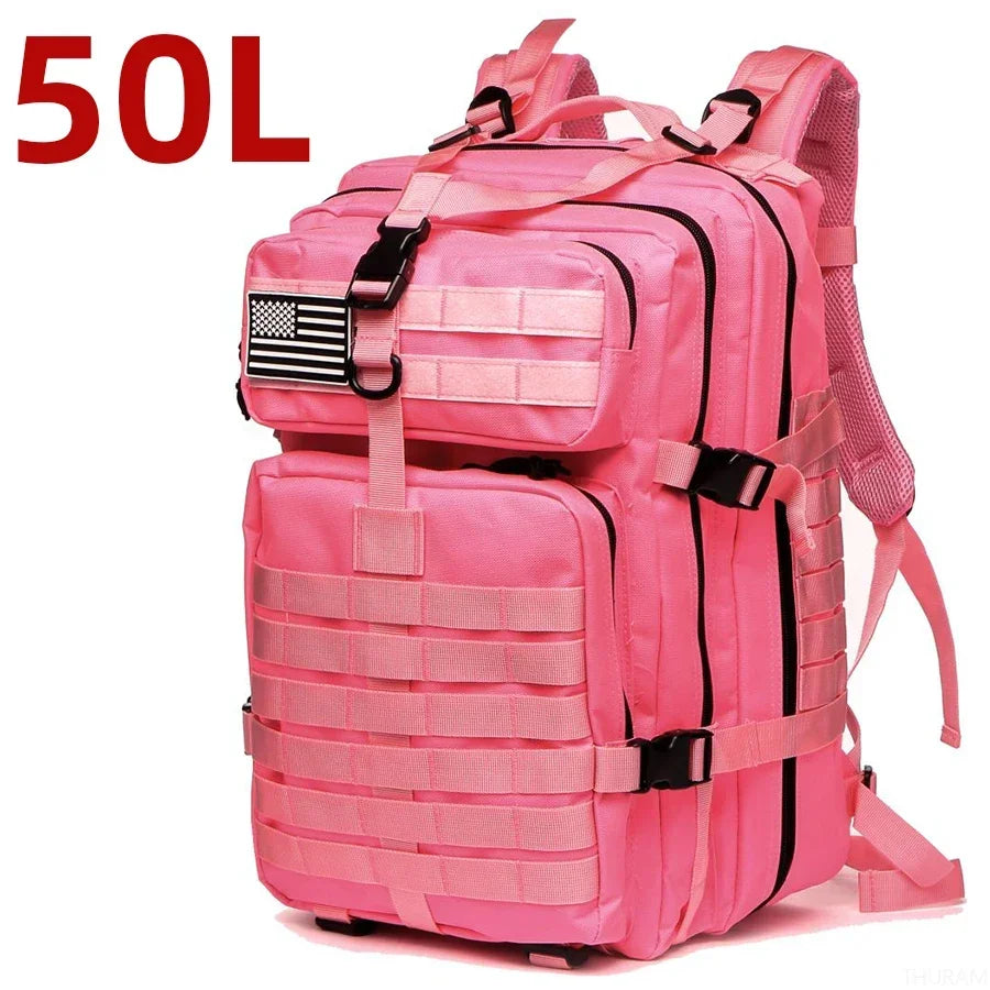 1000D Nylon Waterproof  Outdoor Rucksacks Tactical Sports Camping Hiking Trekking Fishing Hunting Bag Backpack 25L/50L