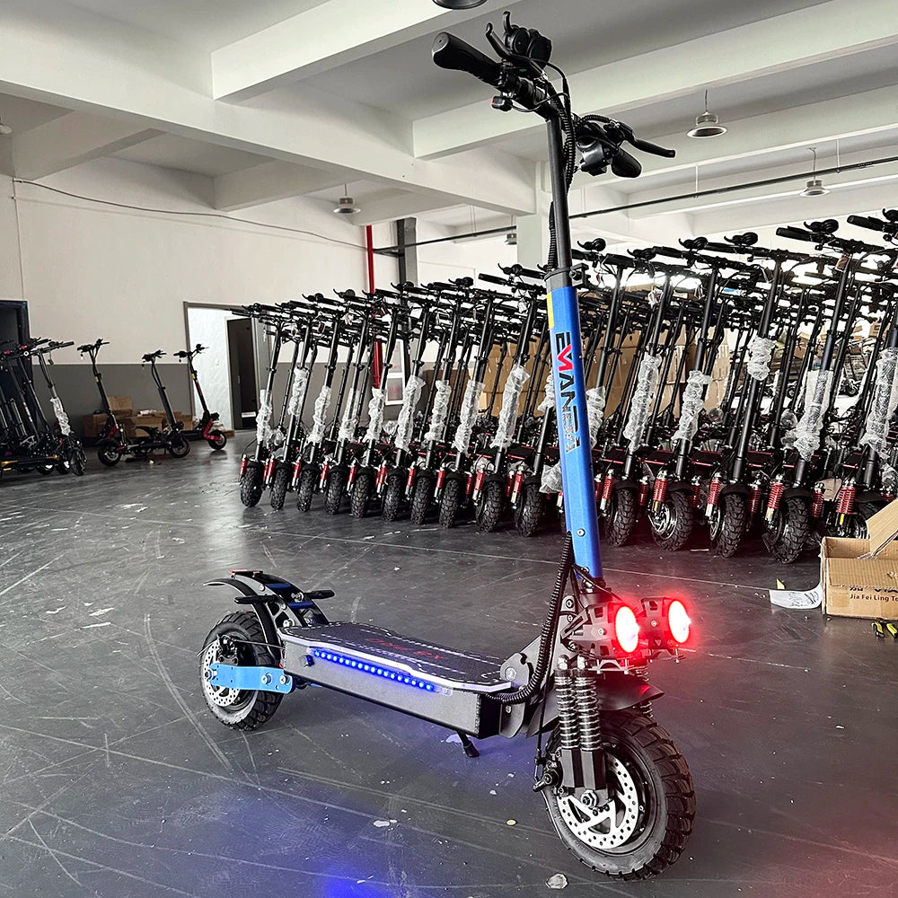 (V103) 48V, 2400W, Adult, Dual Motor, Electric scooter, 55km/h.