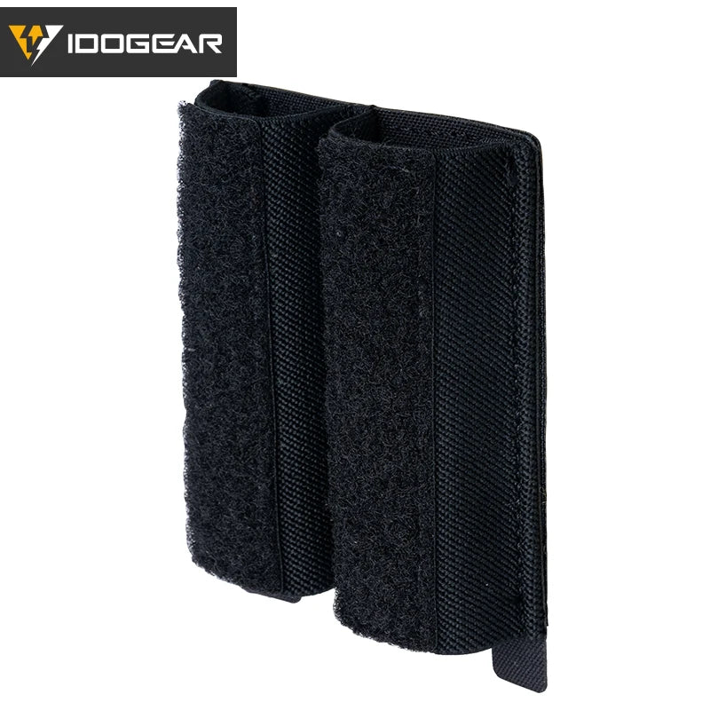 IDOGEAR Tactical Insert Zipper Pouch Double Mag Pouch for 9mm Mag Triple Mag Pouch for 556 Quad Mag Pouch  MP7 MPX UMP45