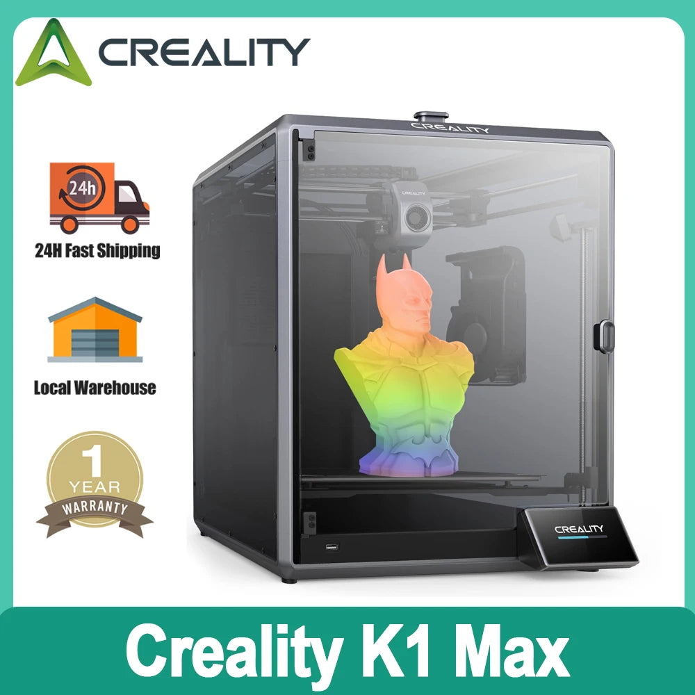 (T107) Creality,3D Printers,K1 Max,K1,600mm/s High-Speed Printing,All-Metal Extruder Kit Auto Leveling for K1C,K1 SE.