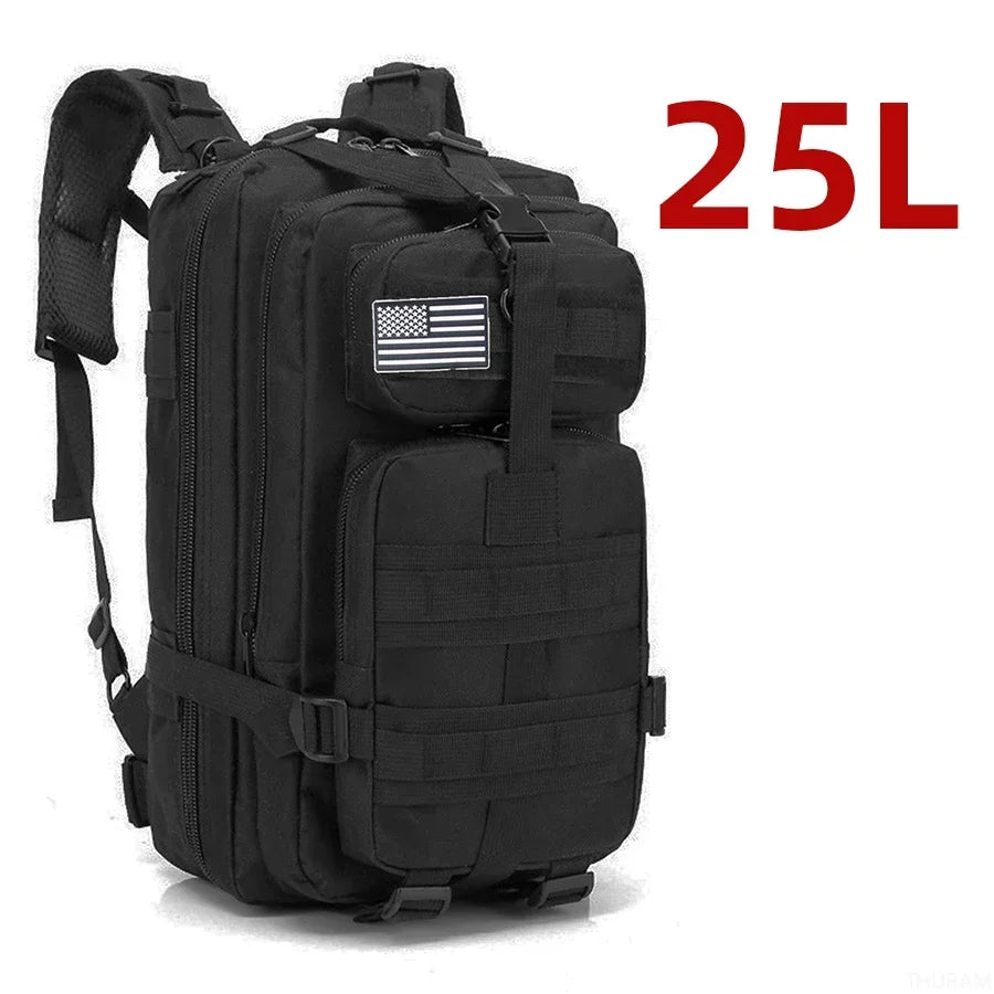 1000D Nylon Waterproof  Outdoor Rucksacks Tactical Sports Camping Hiking Trekking Fishing Hunting Bag Backpack 25L/50L