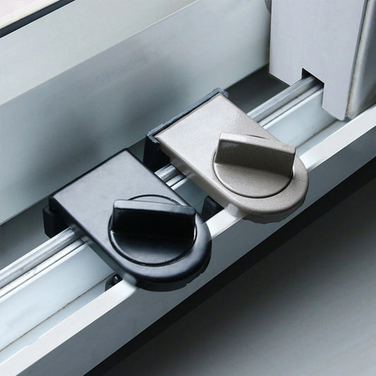 (N101) Sliding Window Security Lock, Anti-Theft Safety Lock. Durable Window Stopper.