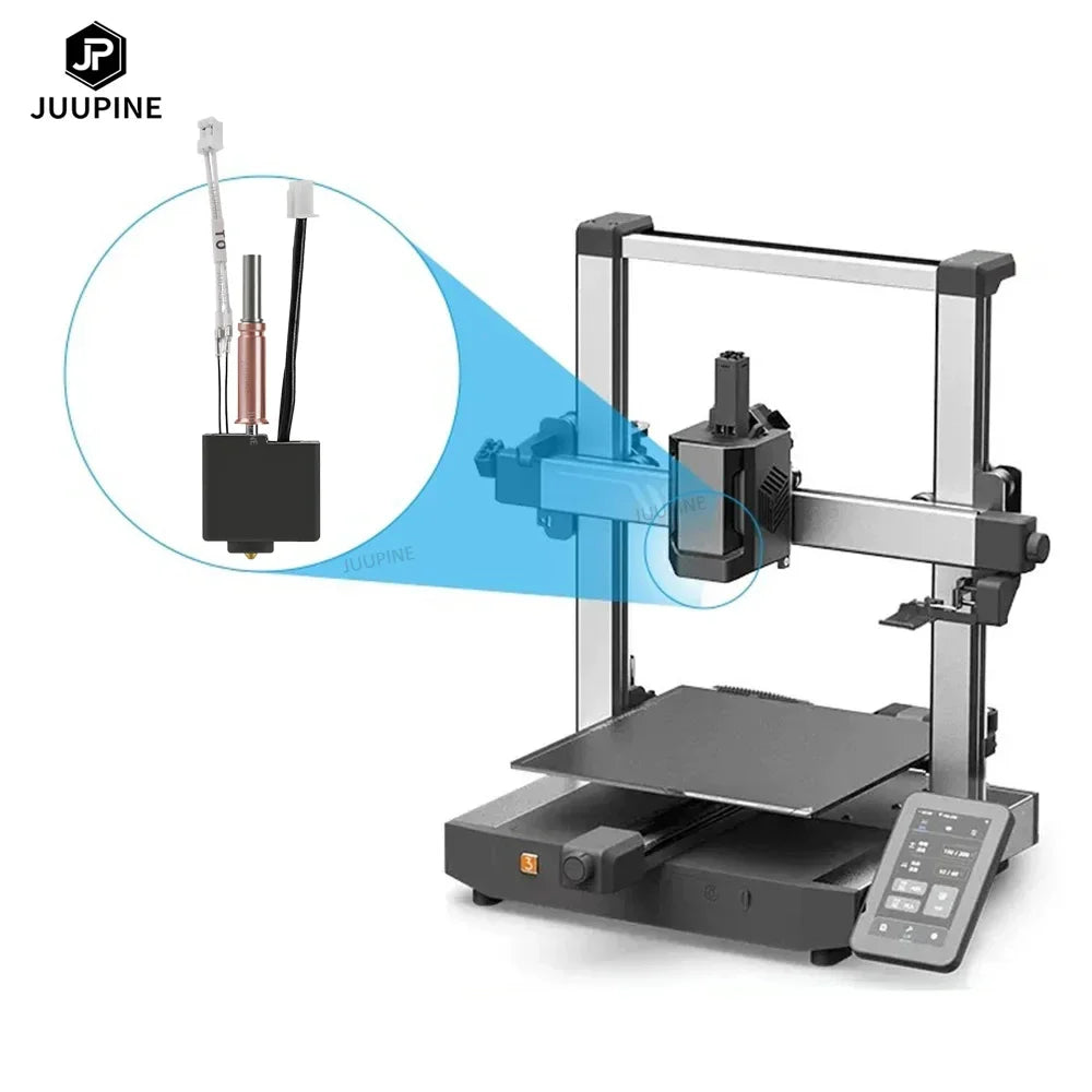 (T108) Hotend Kit with Heatbreak Nozzle For ANYCUBIC, Kobra 3, Combo,Thermistor,Heat Block.