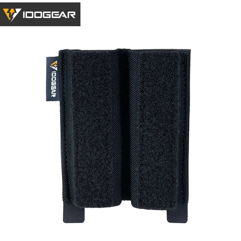 IDOGEAR Tactical Insert Zipper Pouch Double Mag Pouch for 9mm Mag Triple Mag Pouch for 556 Quad Mag Pouch  MP7 MPX UMP45