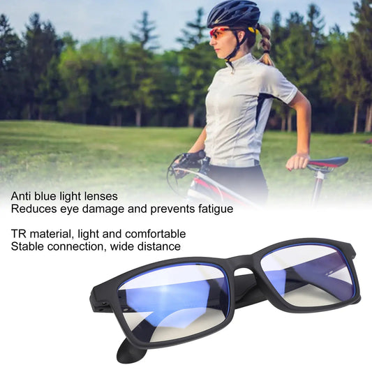 (B105) Smart Sound Glasses Smart Sound Glasses with Mic Blue Light Filter Touch  Outdoor Cycling Bluetooth 5.3 Glasses