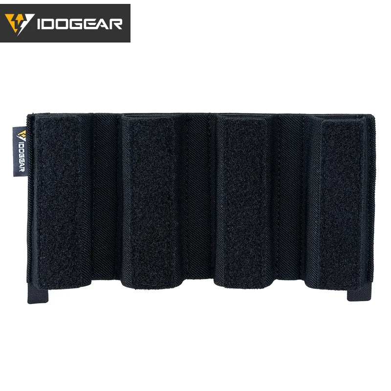 IDOGEAR Tactical Insert Zipper Pouch Double Mag Pouch for 9mm Mag Triple Mag Pouch for 556 Quad Mag Pouch  MP7 MPX UMP45