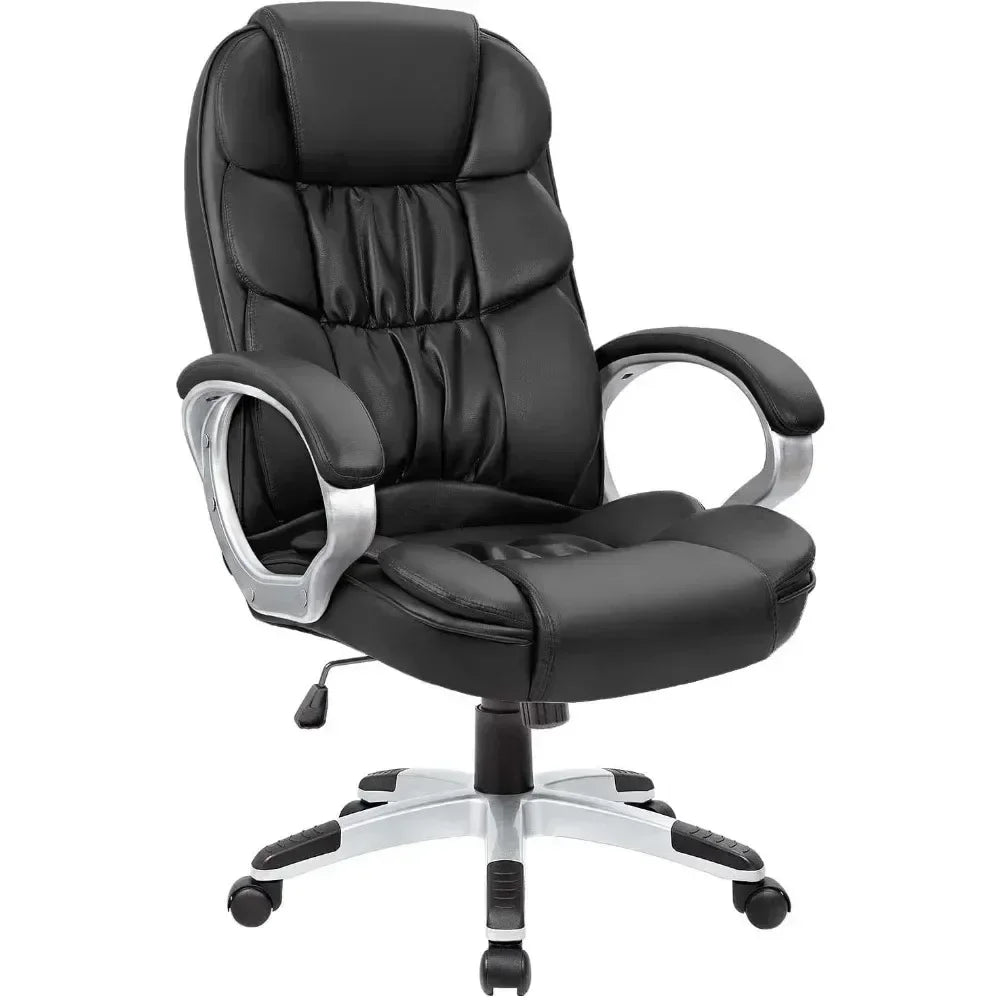 (I109) Modern Adjustable Executive High Back Office Chair,PU Leather.