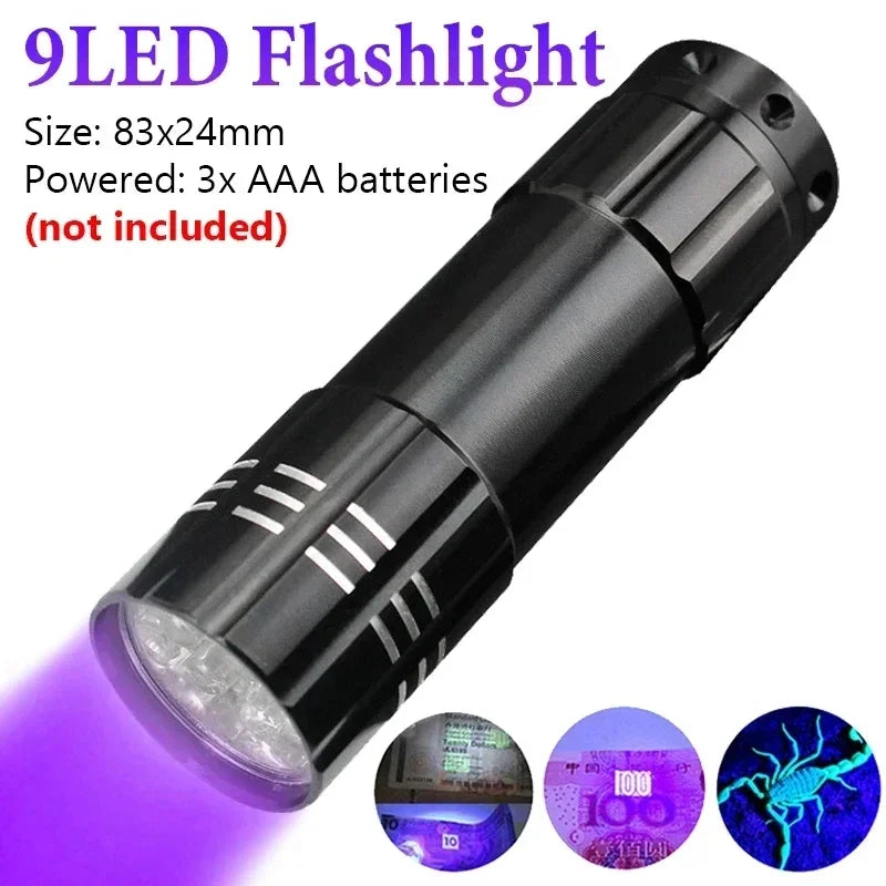 (U102) Forensic UV Flashlight.