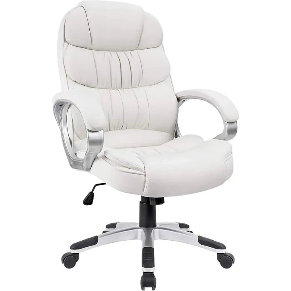 (I109) Modern Adjustable Executive High Back Office Chair,PU Leather.