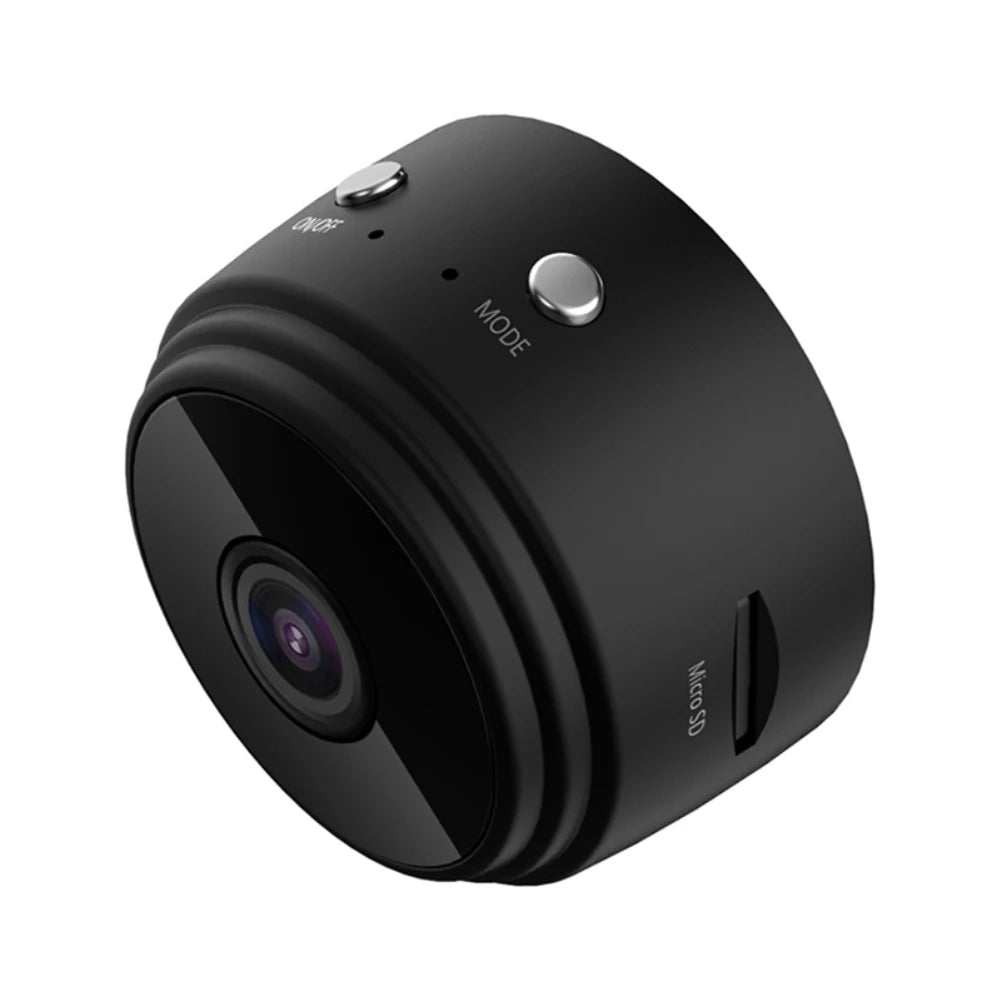 (F103) New,Mini.Wifi.Security Cam.1080P,HD,Night Vision, Remote-Voice Activated Camera.