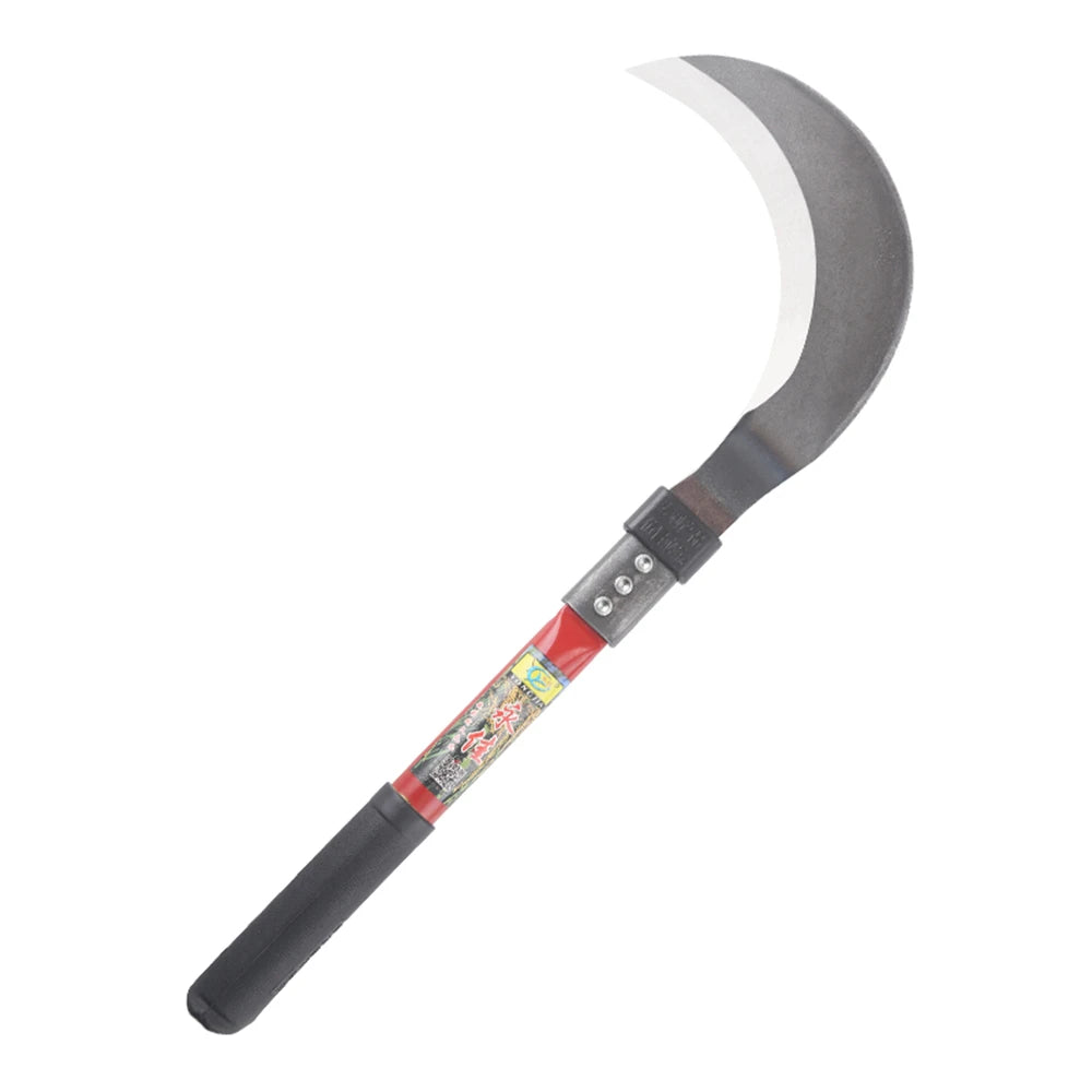 (S134) High Manganese Steel Sickle, Agricultural/Gardening Tool, Anti-slip Handle,Sharp Blade.