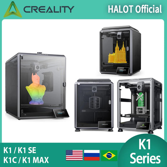 (T107) Creality,3D Printers,K1 Max,K1,600mm/s High-Speed Printing,All-Metal Extruder Kit Auto Leveling for K1C,K1 SE.