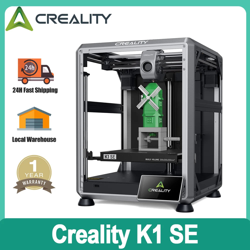 (T107) Creality,3D Printers,K1 Max,K1,600mm/s High-Speed Printing,All-Metal Extruder Kit Auto Leveling for K1C,K1 SE.