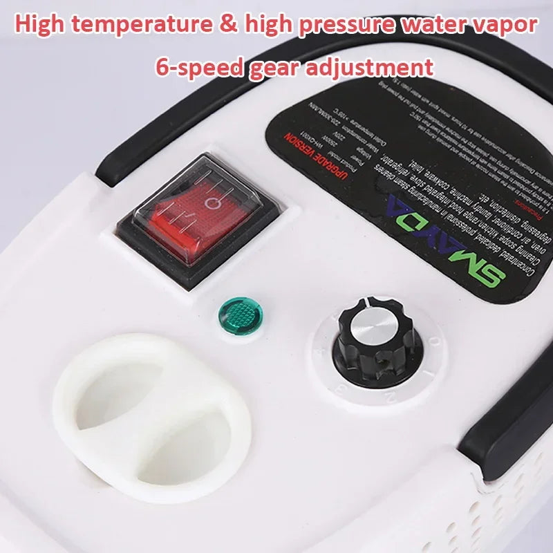 (T126) 2500W Steam Cleaner High Temperature Pressure Washing Machine,For Home/Kitchen 1200ml.