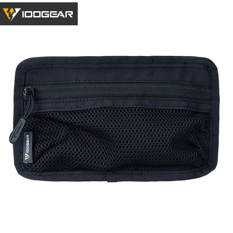 IDOGEAR Tactical Insert Zipper Pouch Double Mag Pouch for 9mm Mag Triple Mag Pouch for 556 Quad Mag Pouch  MP7 MPX UMP45