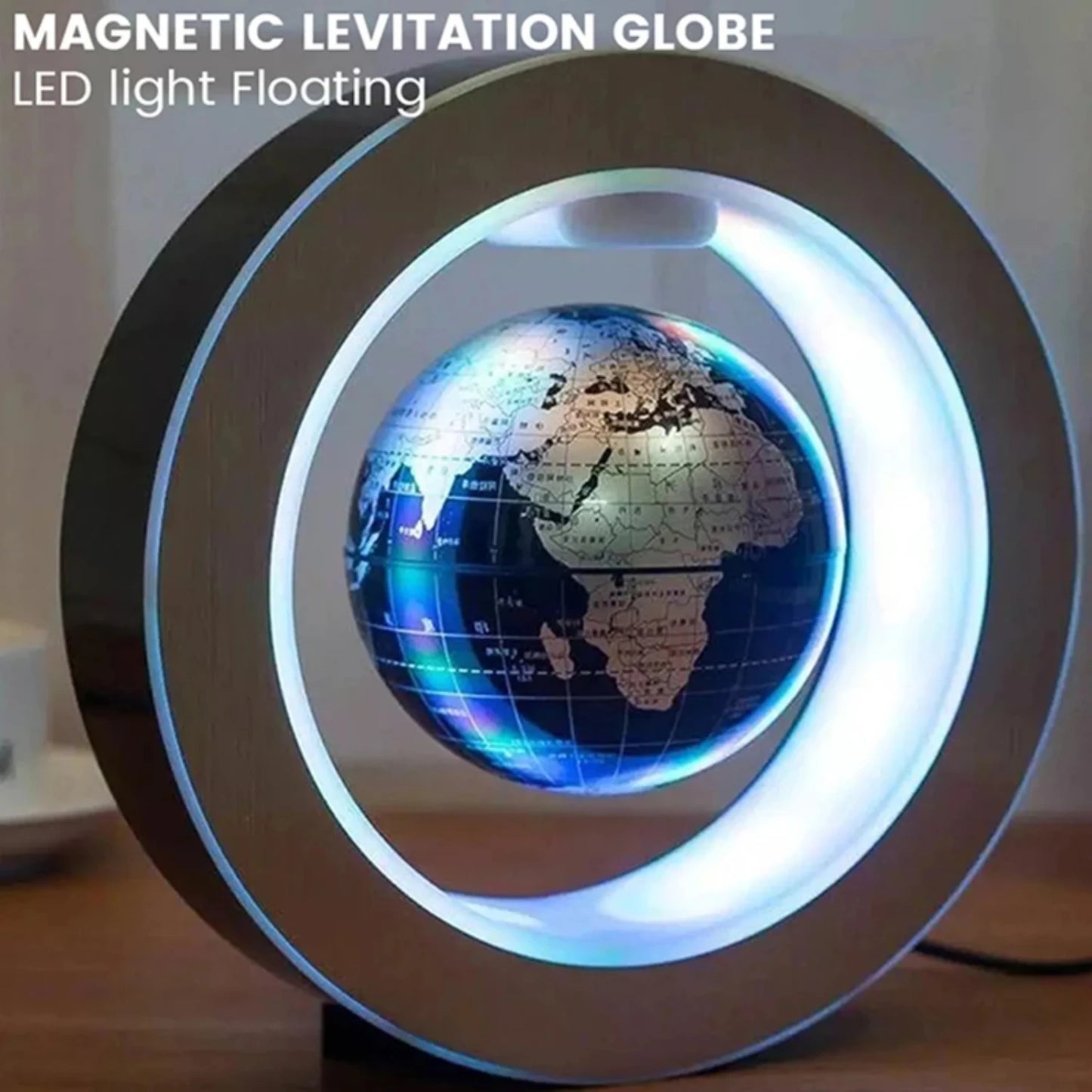 (I108) Floating World Globe Lamp.