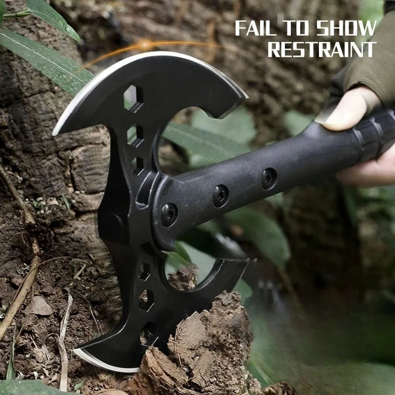 (S133) Tactical Outdoor Axe, Multipurpose,Camping,Cutting Woodworking Axe.