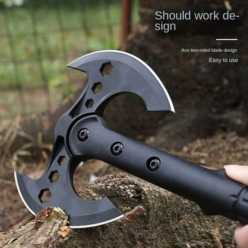 (S133) Tactical Outdoor Axe, Multipurpose,Camping,Cutting Woodworking Axe.