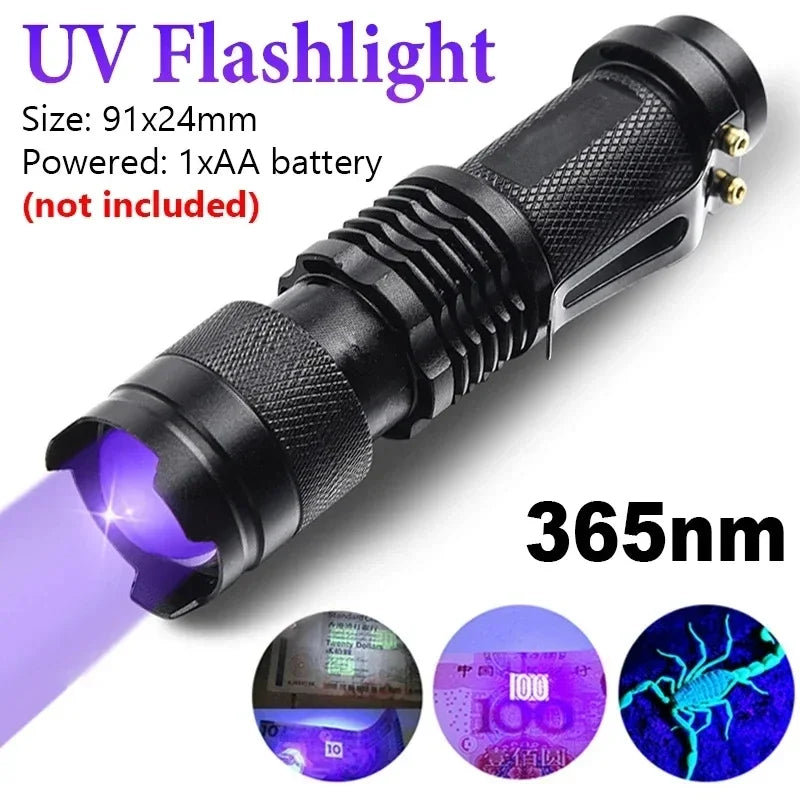 (U102) Forensic UV Flashlight.