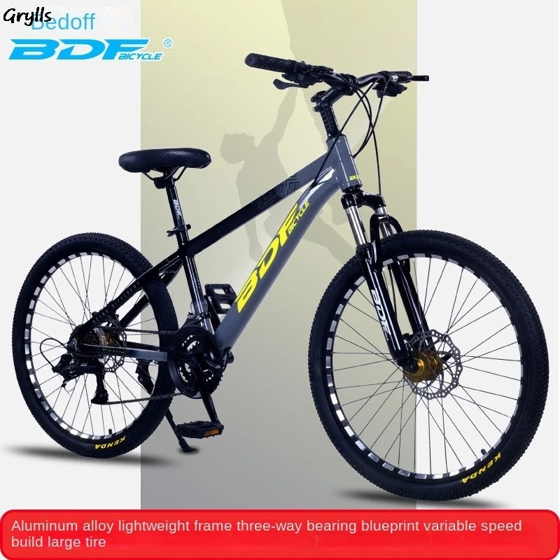 (V107) Grylls Aluminum Alloy, Cross-country Variable Speed Mountain Bike.