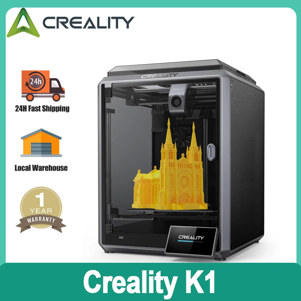 (T107) Creality,3D Printers,K1 Max,K1,600mm/s High-Speed Printing,All-Metal Extruder Kit Auto Leveling for K1C,K1 SE.