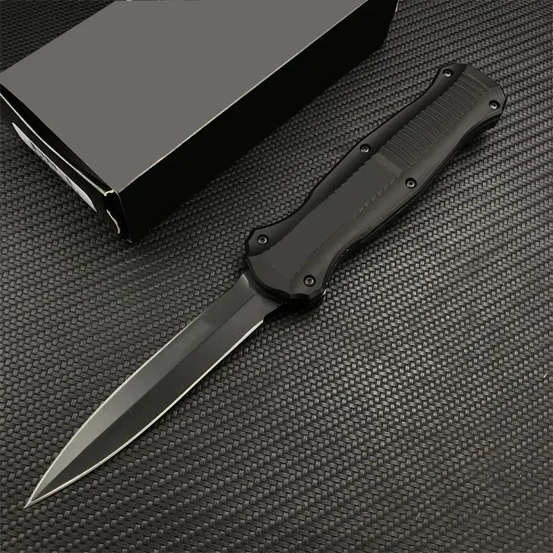 (S148) BM 3300 Infidel 8.9 Inch Quick D2 Blade Aluminum Alloy Handle Hunting Knife Camping Self Defense EDC Multitool