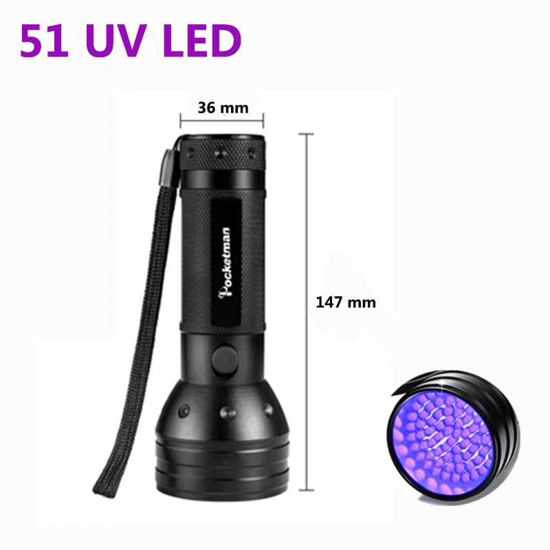 (U101) Forensic UV Flashlight.