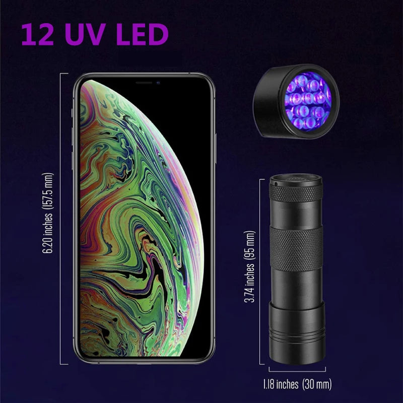 (U101) Forensic UV Flashlight.