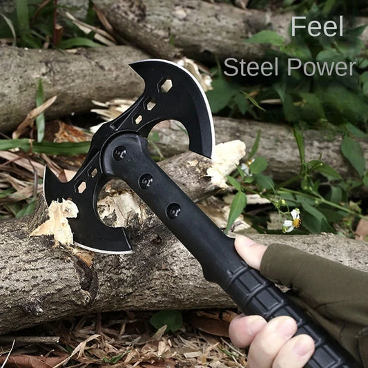 (S133) Tactical Outdoor Axe, Multipurpose,Camping,Cutting Woodworking Axe.