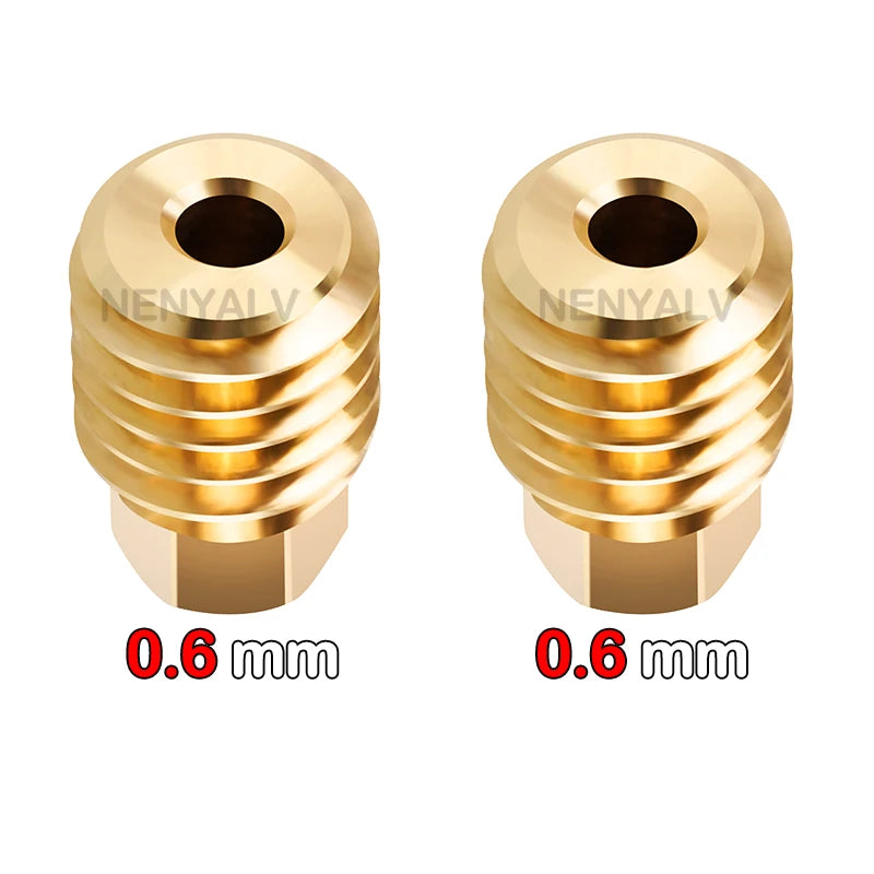 (T102) New Hotend Upgrade Kits.  For ANYCUBIC, Kobra 3 2.0, Kobra 3 Combo,Brass,Copper,Hardened Steel Nozzle.