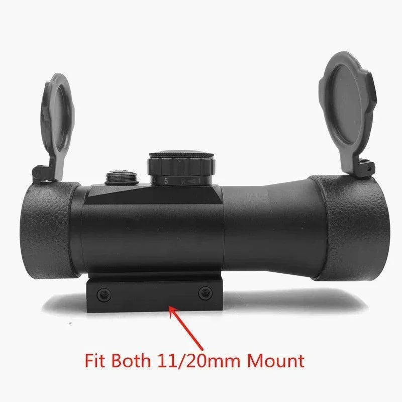 3X44 Green Red Dot Sight Scope M3 Red Dot Tactical Optics Riflescope Fit 11/20mm Rail 1X40 Rifle Sight for Outdoor Shooting