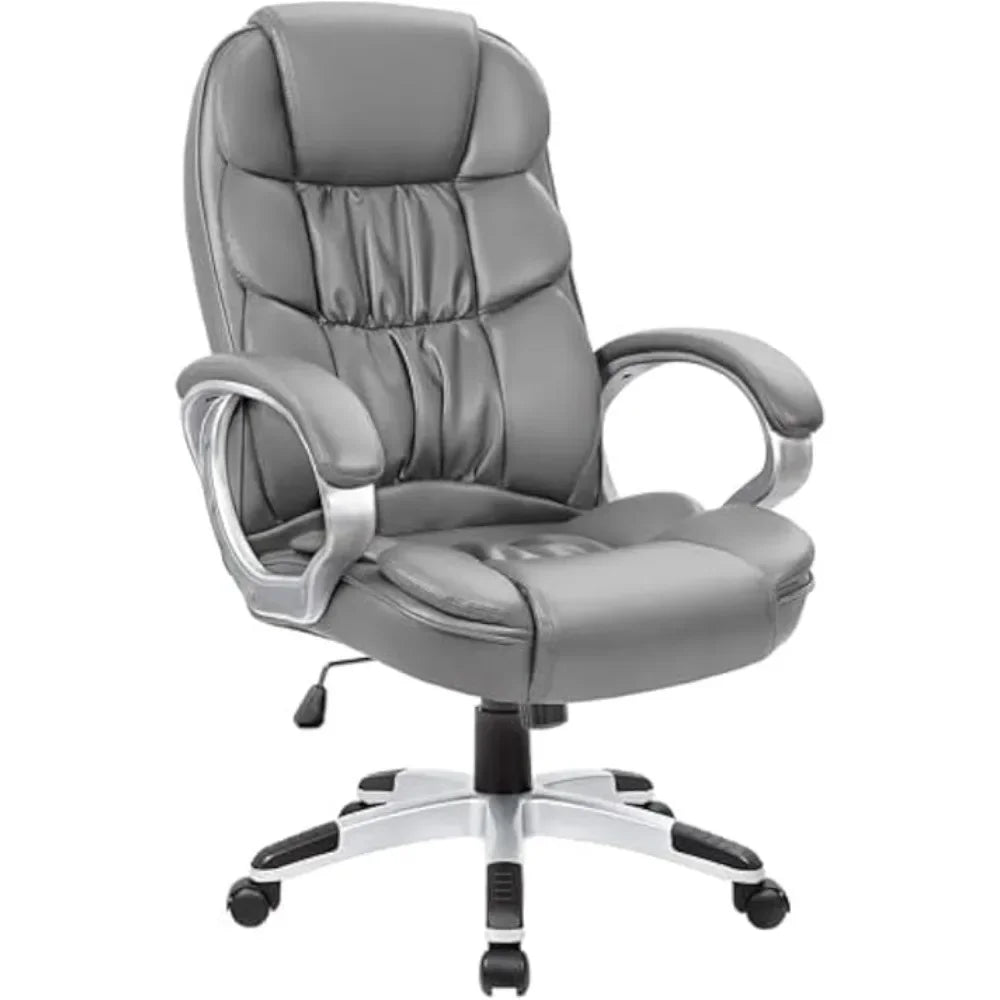 (I109) Modern Adjustable Executive High Back Office Chair,PU Leather.