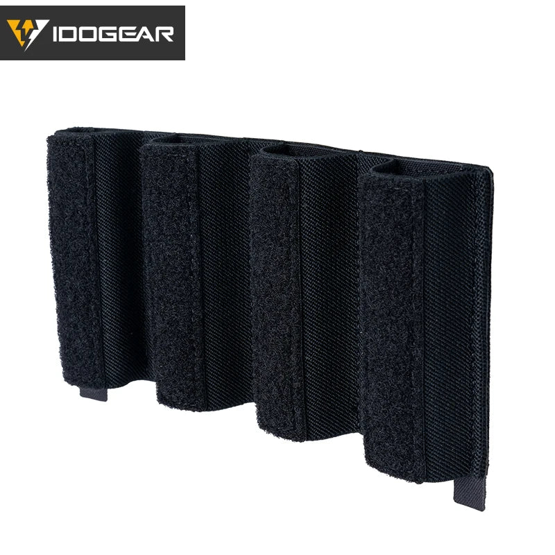 IDOGEAR Tactical Insert Zipper Pouch Double Mag Pouch for 9mm Mag Triple Mag Pouch for 556 Quad Mag Pouch  MP7 MPX UMP45